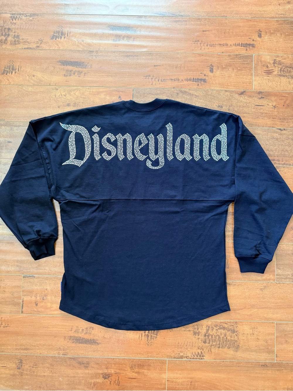 Disneyland Rhinestone Sweatshirt in Color Black (S)